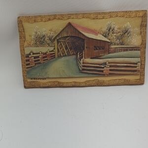 Charming Countryside Barn Plaque